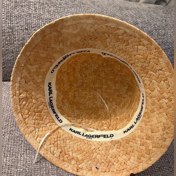 BNWT Karl Lagerfeld Paris Embellished Hat – One Size - Picture 6 of 9